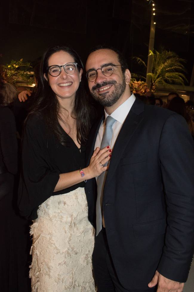 Eduarda Alvin e Francisco Gracindo