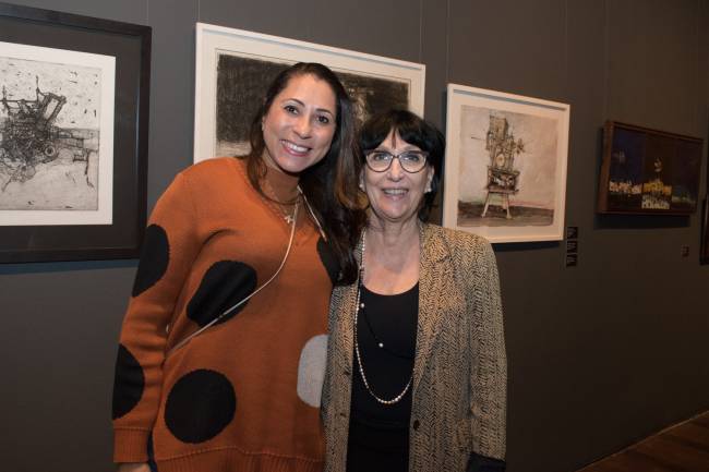 Elisangela Sattamini e Denise Mattar
