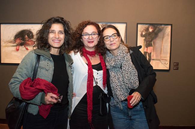 Fabiana Egrejas, Mariana Lins e Ana Cristina Perrone