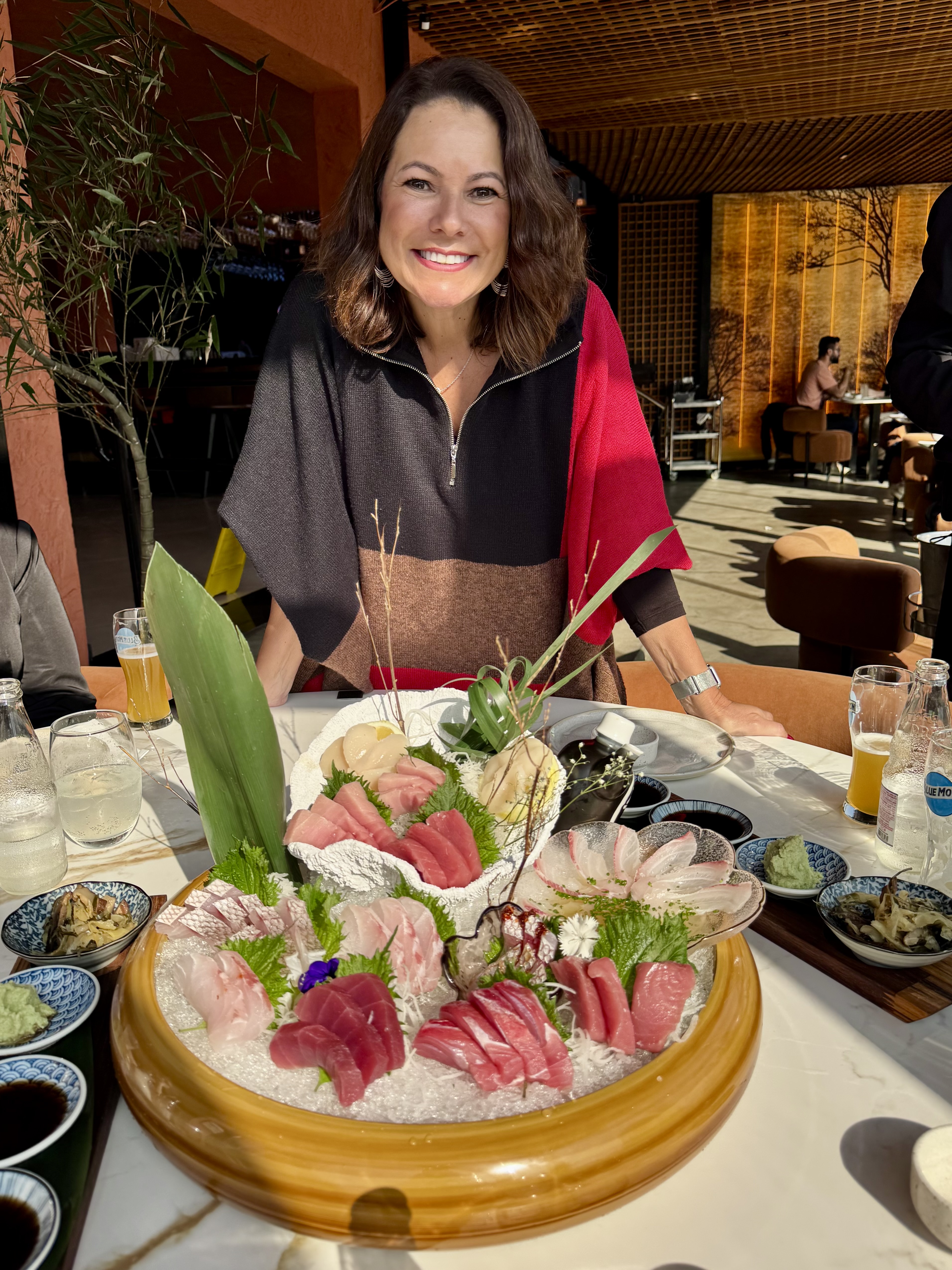 Renata Araujo no Sushito, em Porto Alegre