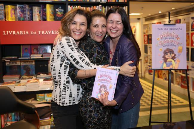 Jeane Terra, Thalita Rebouças e Naná Viveiros