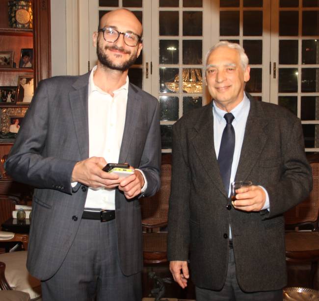 Leonardo Sobreira e José Reinaldo Carvalho