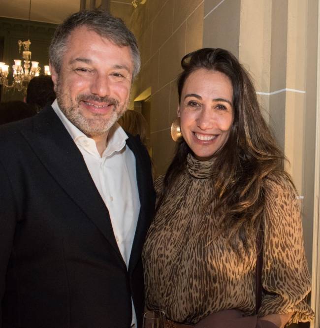 Marco Rocha e Isabela Bussade