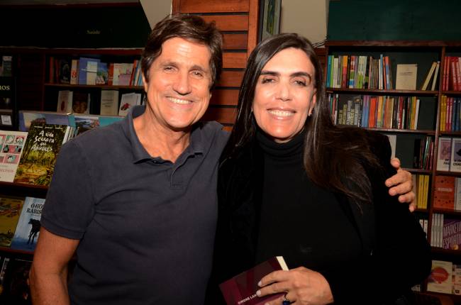 Marcus Gasparian e Inah Arruda