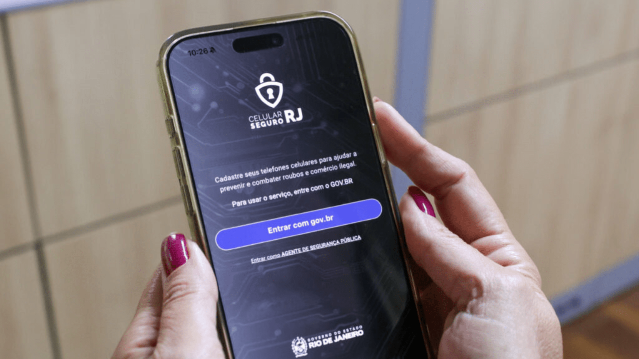 Celular Seguro RJ: app permitirá verificar se o elefone foi roubado ou furtado.