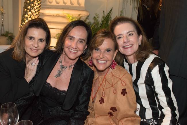Paula Nabuco, Bebel Niemeyer, Sonia Quintela e Gilda Pessoa