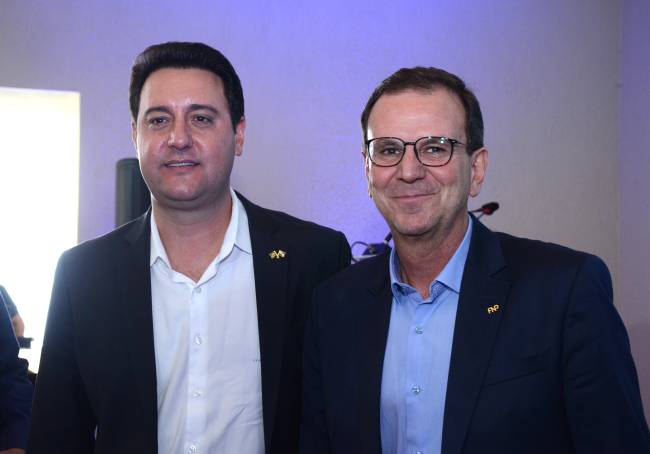 Ratinho Jr. e Eduardo Paes