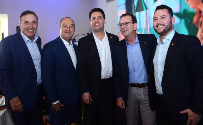 osier Vilar, Pastor Everaldo, Ratinho Jr, Eduardo Paes e Filipe Pereira