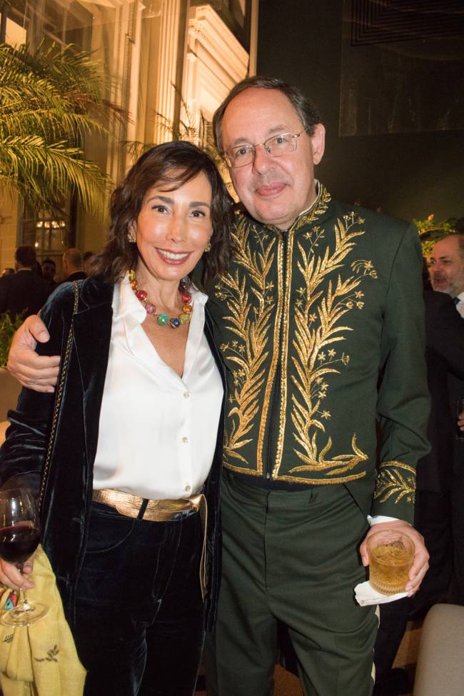 Renata Lima e Eduardo Gianetti