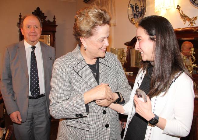Roberto Giannetti, Dilma Rousseff e Maria Elisa Curcio