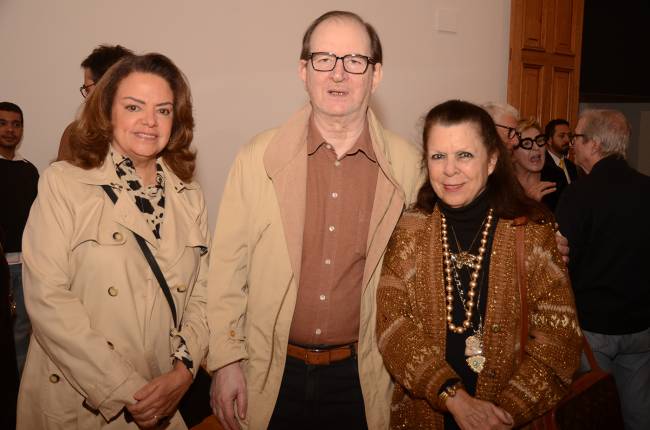 Roma Drummond, Alberto Tassinari e Vanda Klabin