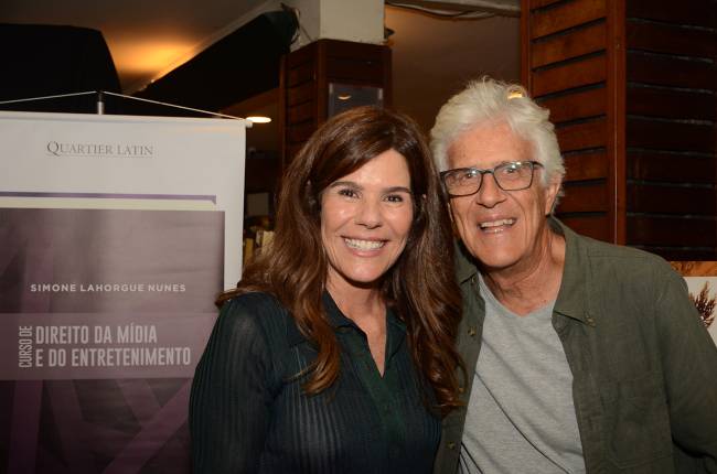 Simone Lahorgue Nunes e Julio Mariz