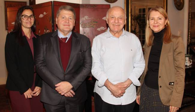 Soraya e Tercio Borlenghi Jr., Francis Bogossian e Sylvia Brasil