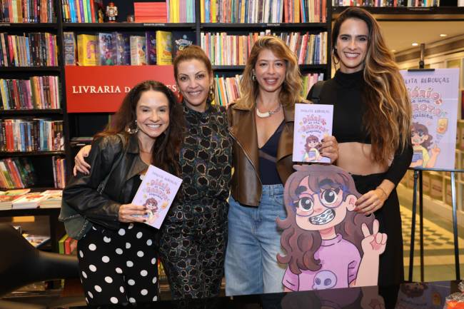 Thais Belchior, Thalita Rebouças, Roberta Fernandes e Marcella Fogaca