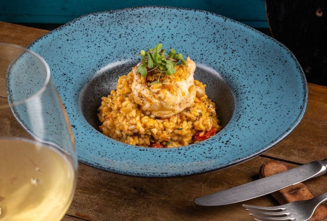 Arroz de lagosta na brasa do Via Sete