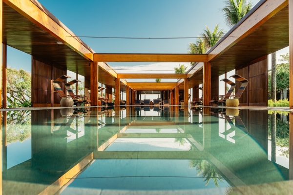zendaya resort piscina Piscina climatizada do Zendaya