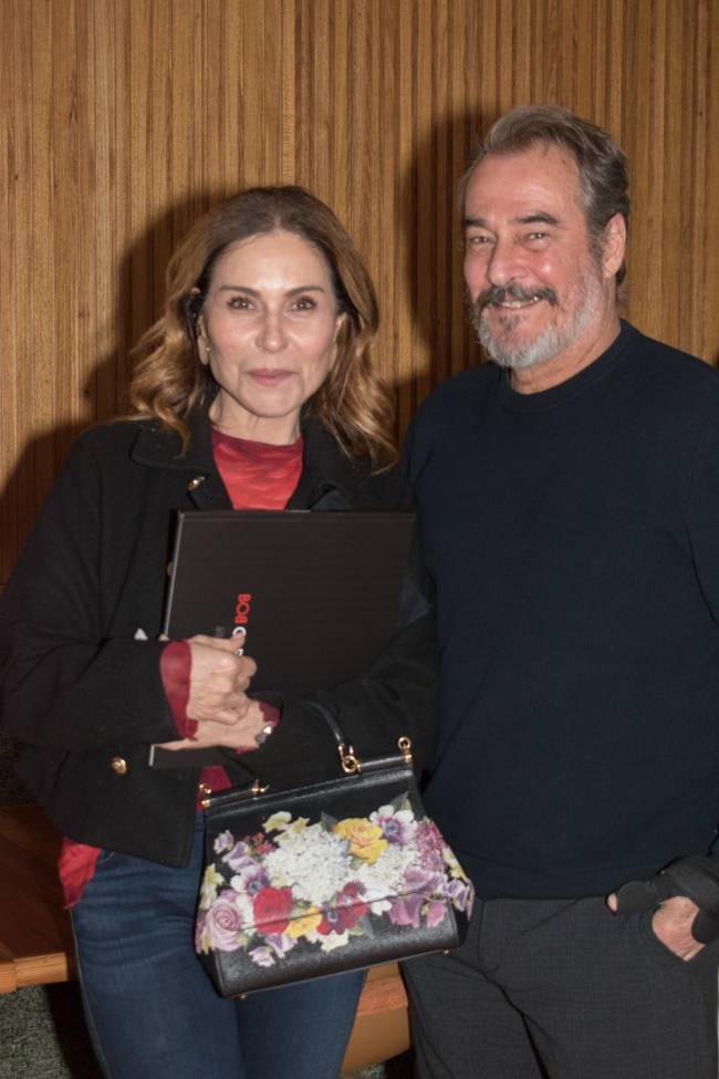Ana Tancredo e Jorge Barata .