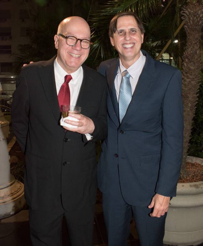 Arthur Dapieve e Mauro Ventura