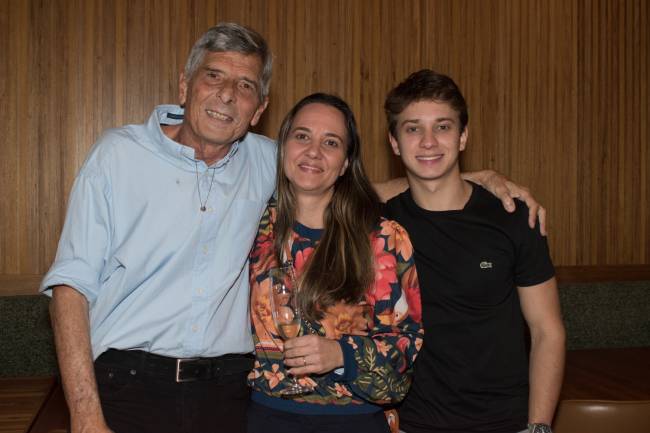Bob Cardim com Aline Felipe Abreu