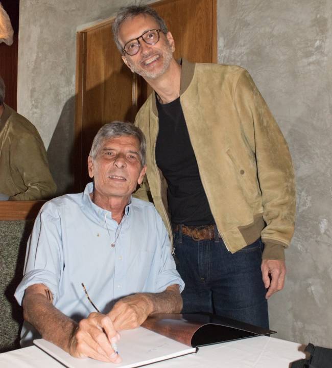 Bob Cardim com Roberto Souto