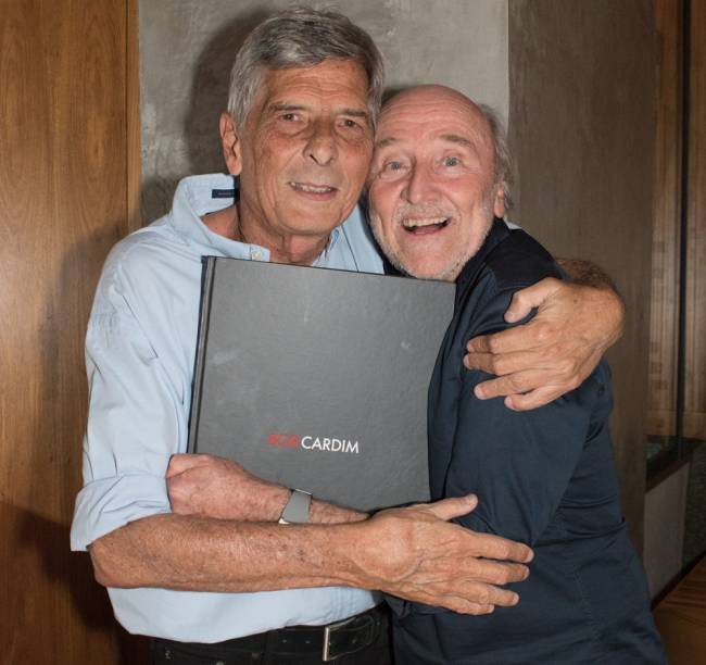 Bob Cardim e Hans Donner