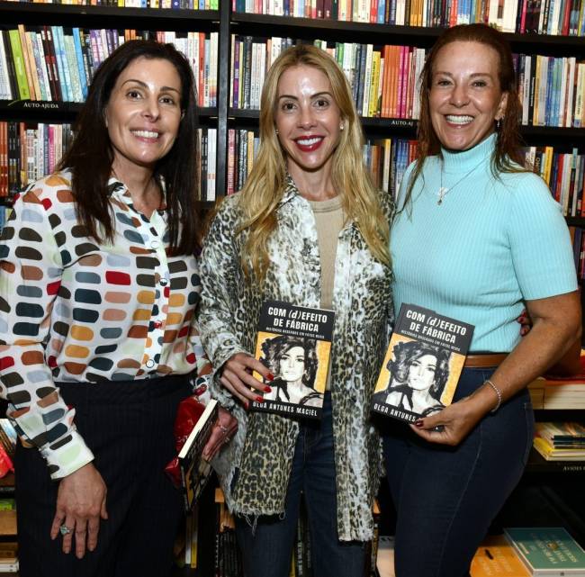 Rafaela Bibas, Luciana Rique e Priscilla Levinsohn