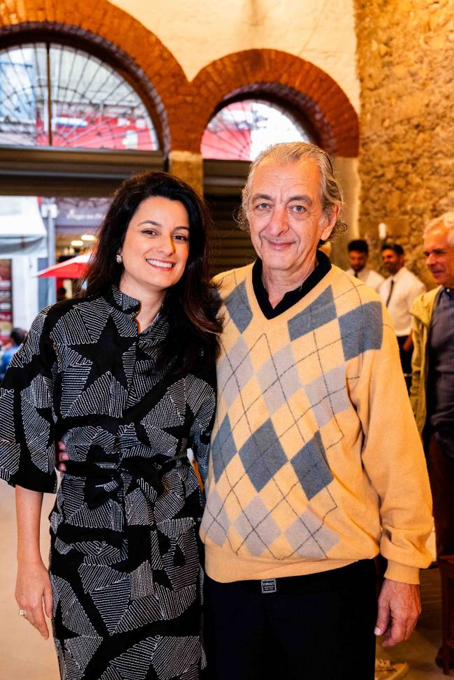 Duda Ballesteros e Roberto Rutigliano