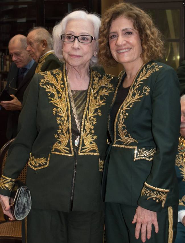 Fernanda Montenegro e Miriam Leitão