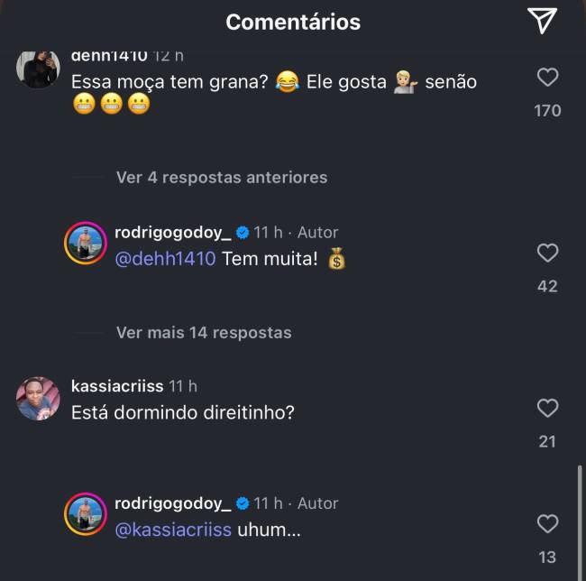 Ex-marido de Preta Gil responde comentários sobre nova namorada