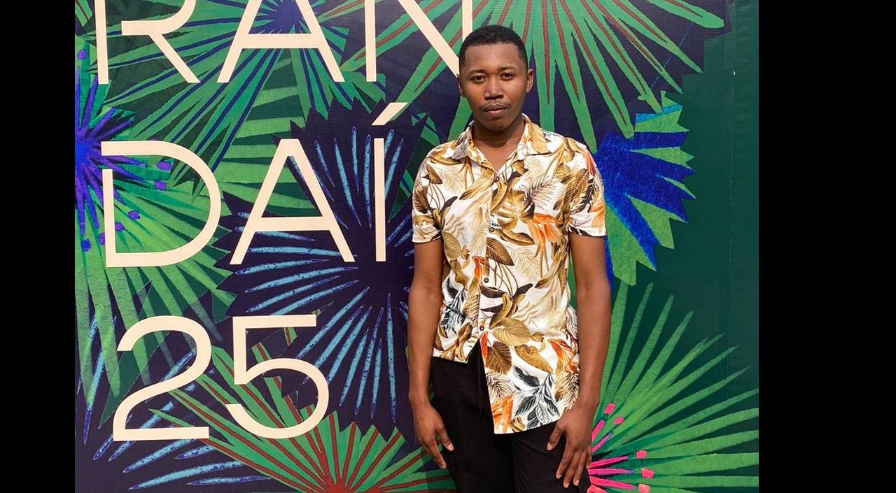 José Mário, do curso de Moda da Estácio?Yduqs, participou da última Carandaí25