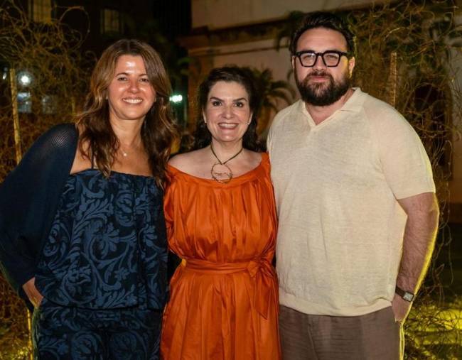 Lurdinha Piquet, Patricia Guerreiro e João Panaggio