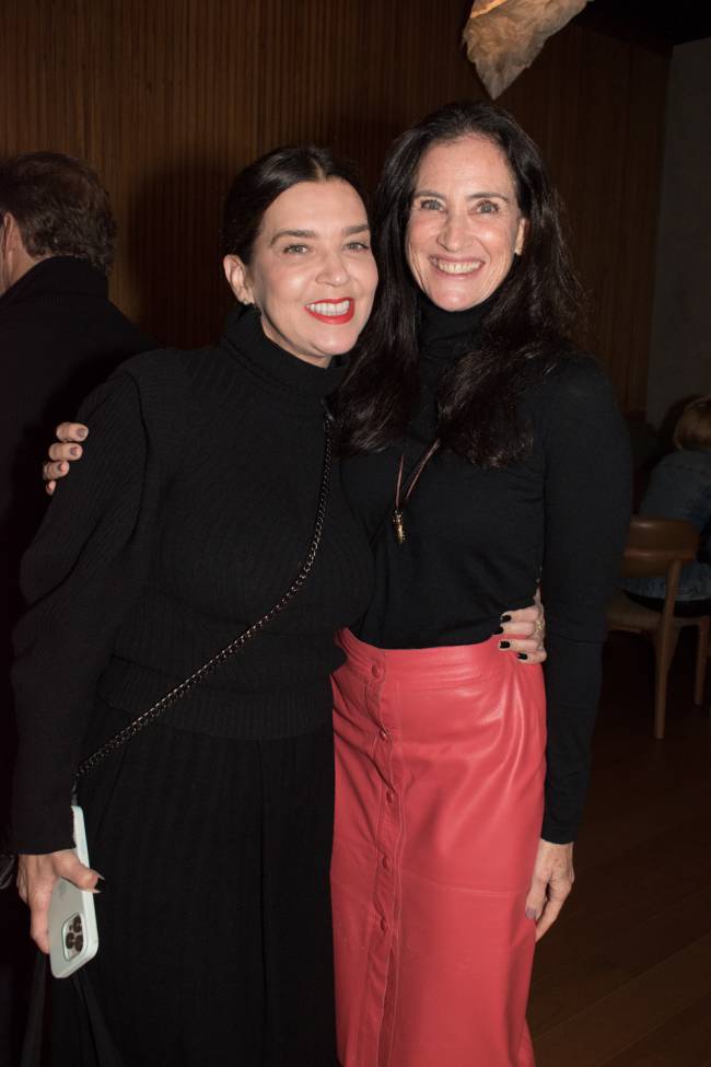 Marcia Martins com Patrícia Barros