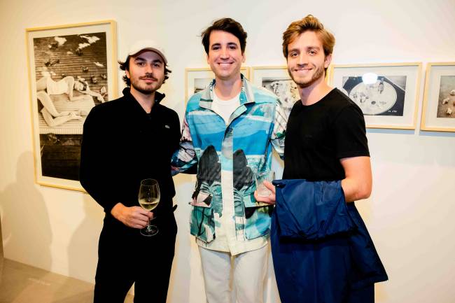 Matheus Felipe, Bruno alheiros e Pedro Jansen