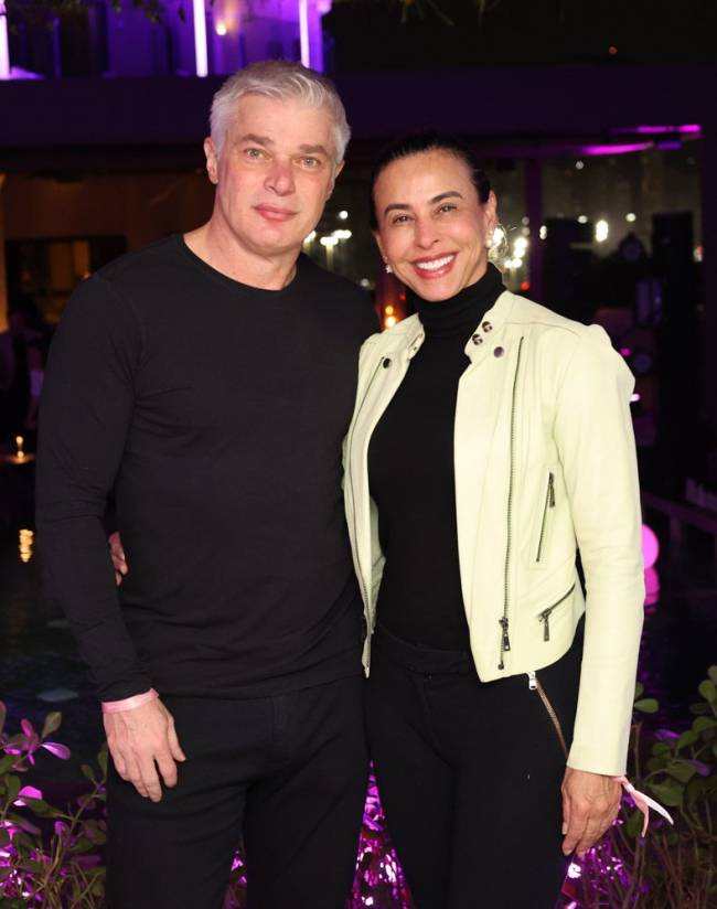 Sérgio Corrêa e Adriana Ancelmo