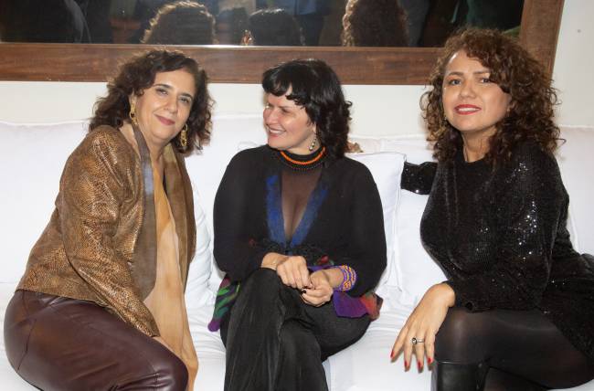 Tatiana Roque, Ivana Bentes e Dadá Coelho Tatiana Roque, Ivana Bentes e Dadá Coelho