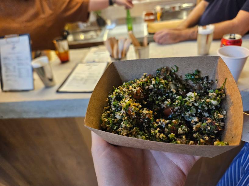 Gebar: porção de tabule do boteco árabe Gebar: porção de tabule do boteco árabe