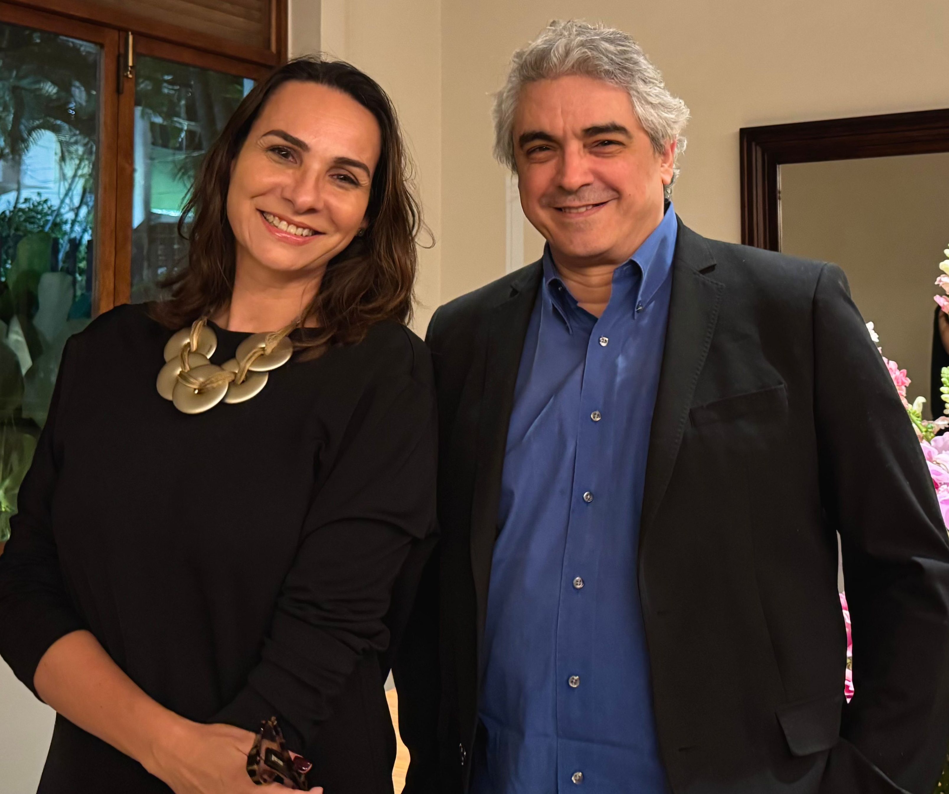 Cristiana Beltrão (fundadora do Instituto Bazzar) e Pedro Mello e Souza (pesquisador chefe do Instituto Bazzar)