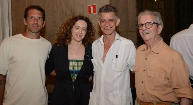 Antonio Bokel, Ana Holke e Cabello e Paulo Sergio Duarte