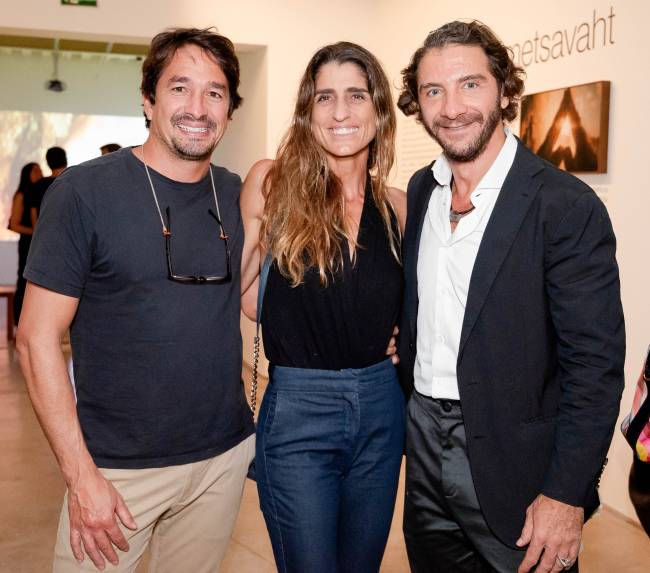 Deco Mello, Cynthia Howlett e Fábio Szwarcwald