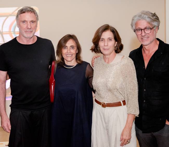 Oskar Metsavaht, Patricia Carta, Nazaré Metsavaht e Nicolas Martin