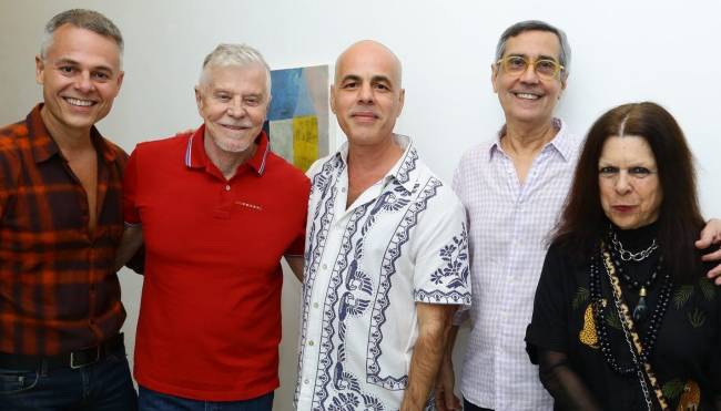 CH0A5660-Frederico Reuter, Miguel Falabella, Willy Reuter, Artur Fidalgo e Vanda Klabin