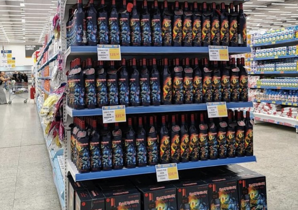 vinho Eddie’s Blend Darkest Red nas lojas da rede de supermercados