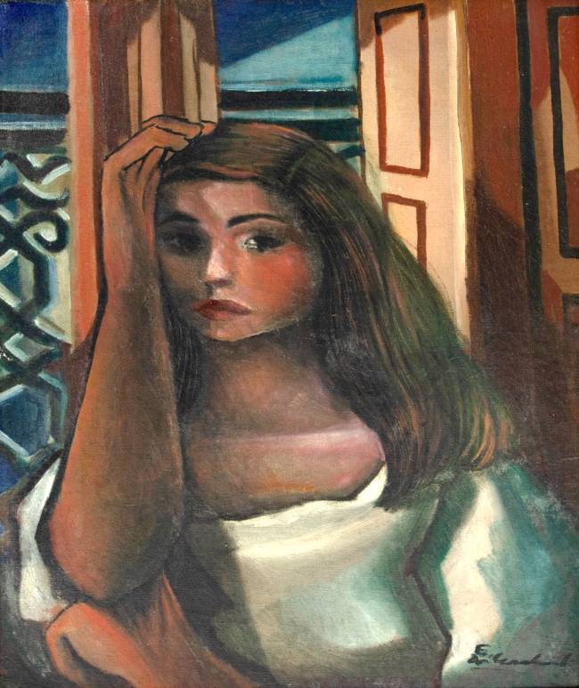 Di Cavalcanti – Zuíla Di Cavalcanti: Obra Zuíla, de 1949, em óleo sobre tela