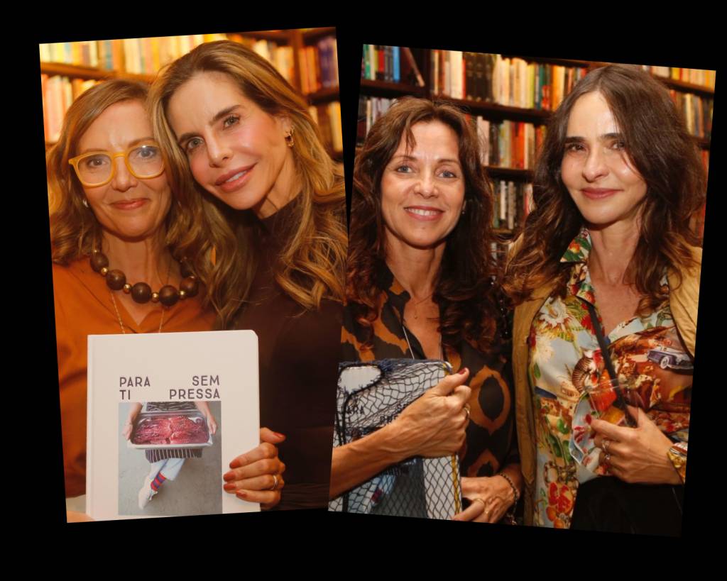A cozinha-poesia de Gisela Schmitt vira livro. Fotos do lançamento no Rio!