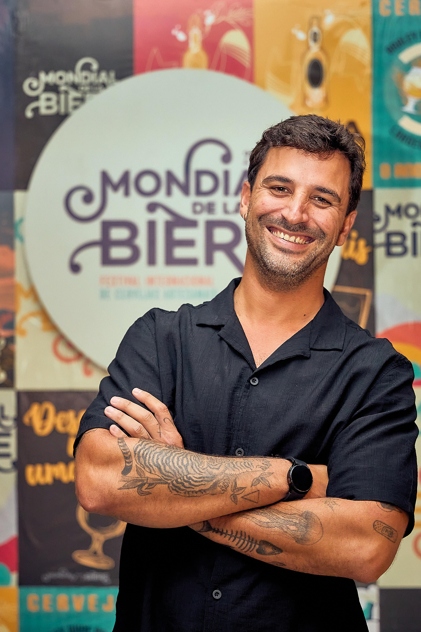 O CEO do evento, Gabriel Pulcino