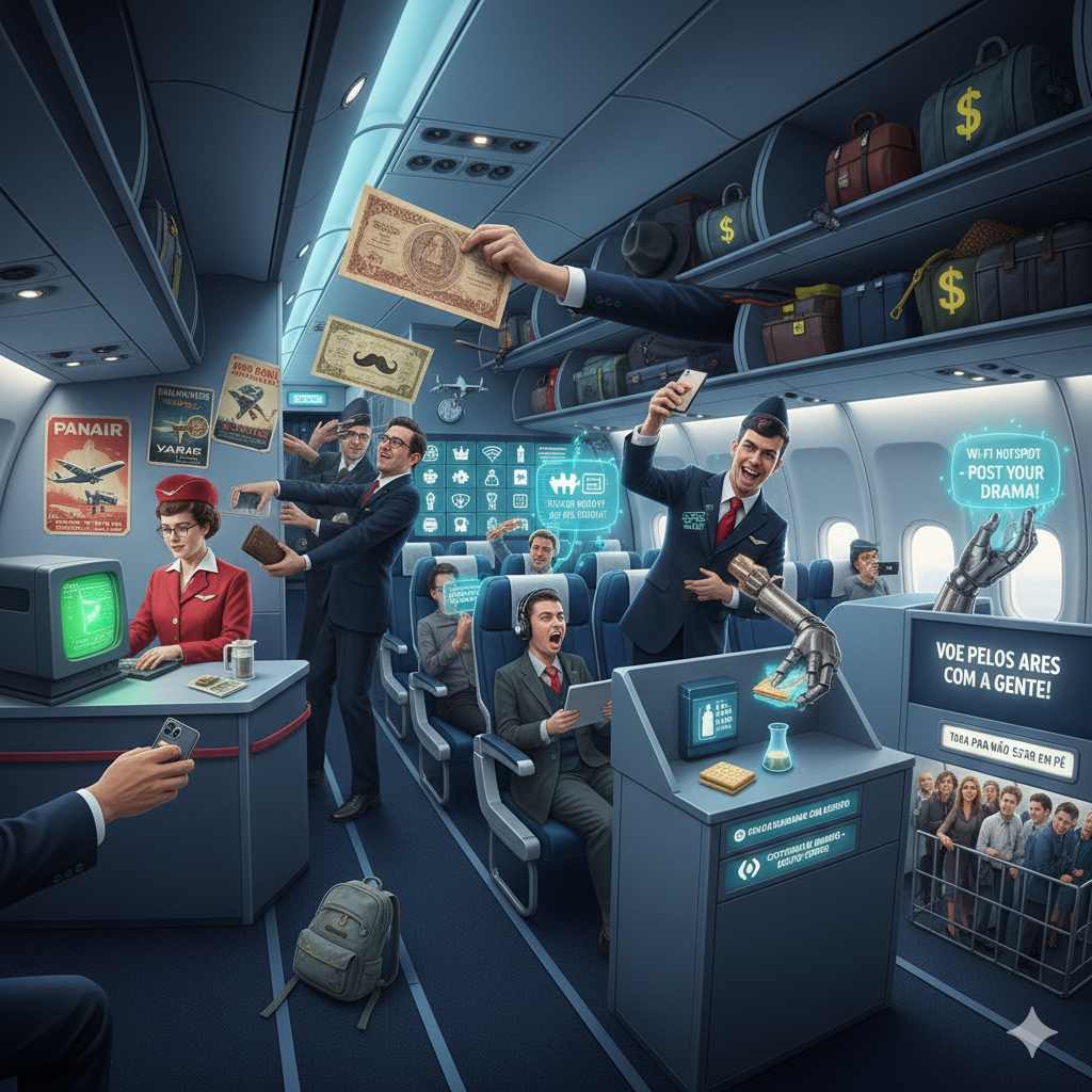 Crônica, por Eduardo Affonso: Viajar, voar…