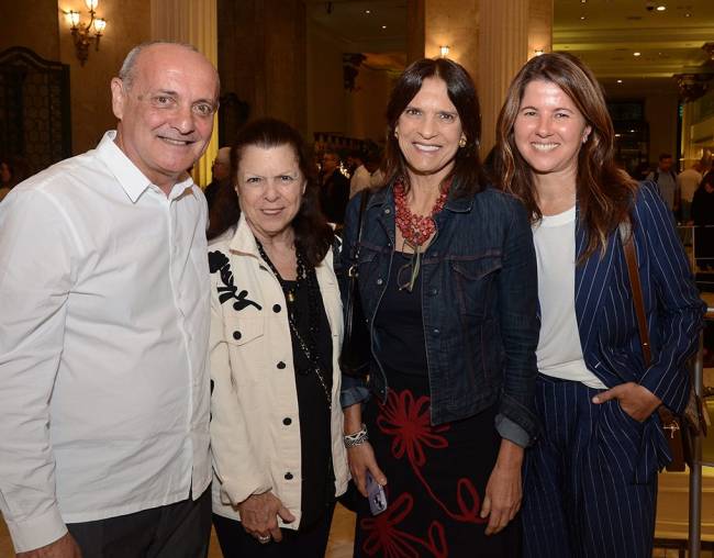 José Pedro Croft, Vanda Klabin, Letícia Lins e Silva e Lurdinha Piquet
