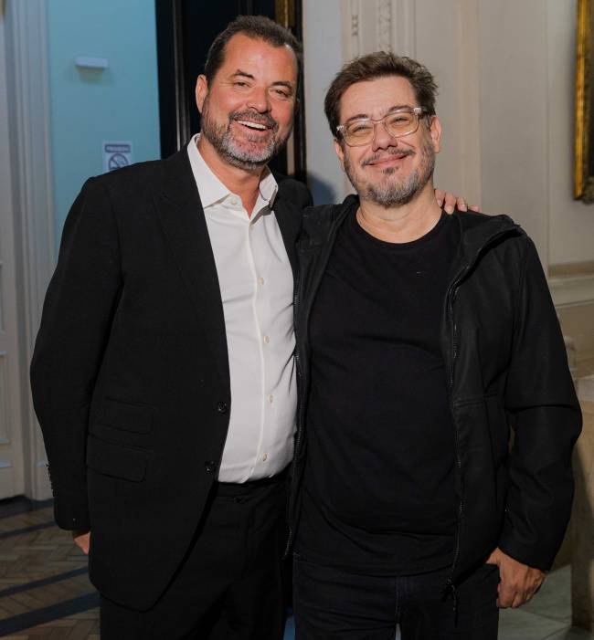 Miguel Pinto Guimarães e Leo Aversa