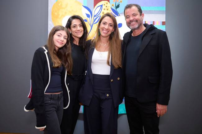 Leticia,Luiza, PaulaMarinho e MiguelPintoGuimarães_Foto Selmy Yassuda