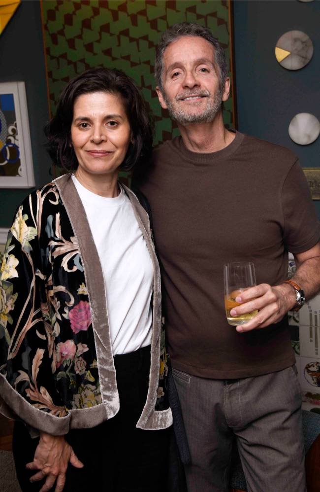 Lucia Gurovitz e Pedro Guimarães